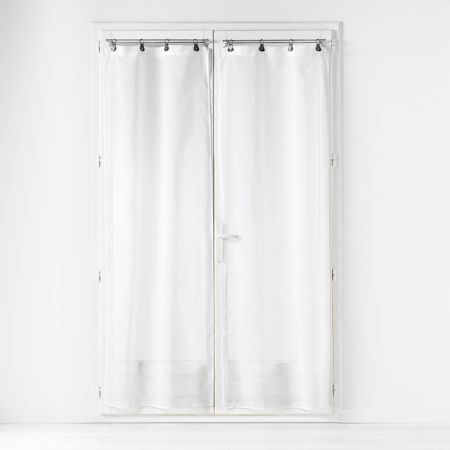 Firany Douceur d'intérieur Linka z gładkiego woalu 70 x 200 cm 2 szt (3574386276344) - obraz 1