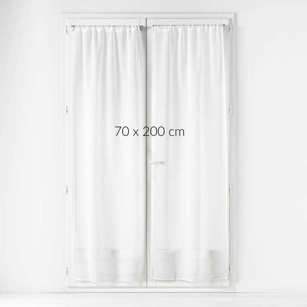 Zestaw firan Douceur d'intérieur Carlin 70 x 200 cm 2 szt (3574386276375) - obraz 2