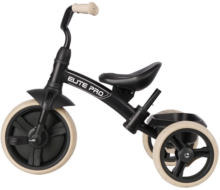 Rowerek trójkołowy Qplay Elite Pro Black (5061047480649) - obraz 4