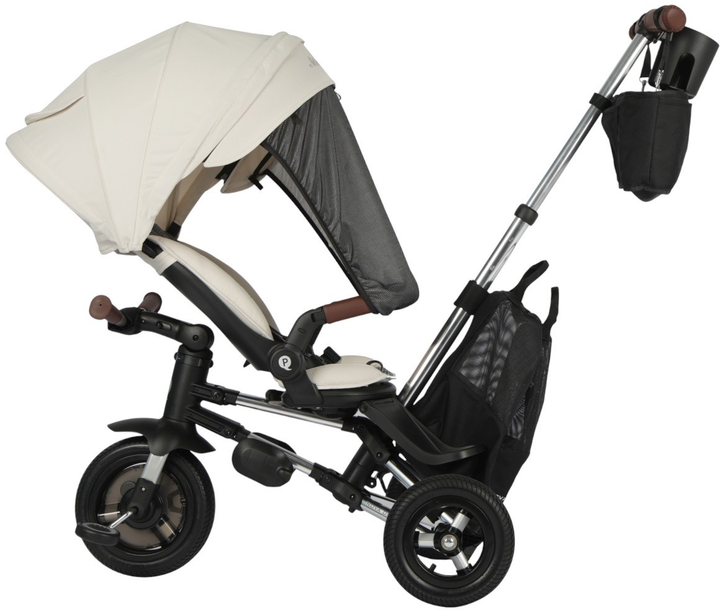 Rowerek trójkołowy Qplay Nova Deluxe Beige (5061047482001) - obraz 2