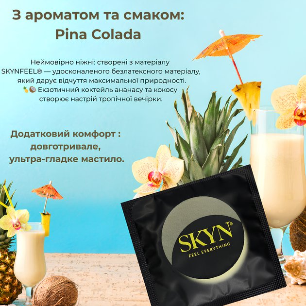 Набір Skyn Infiniti love Презервативи Безлатексні 21 шт + Чекова книжка пристрасті (ROZ6501053679) - зображення 8