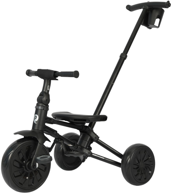 Rowerek trójkołowy Qplay Nova Max Black (5061047481998) - obraz 5