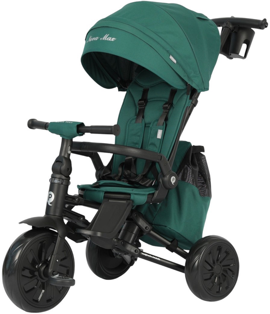 Rowerek trójkołowy Qplay Nova Max Green (5061047482209) - obraz 1