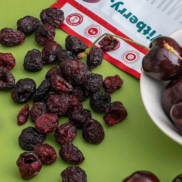 Черешня сублімована. Сублімовані фрукти Vitberry, 30г - Фото 5 Черешня сублімована. Сублімовані фрукти Vitberry, 30г - зображення 5