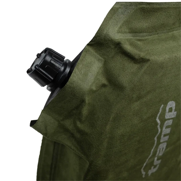 Килимок туристичний самонадувний Tramp COMFORT DOUBLE (187х130х5см) (UTRI-011-dark-olive) - изображение 4