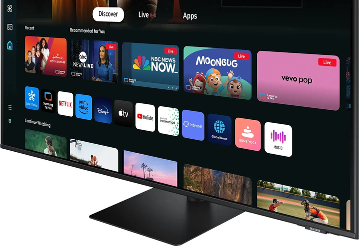 Монітор 42" Samsung Smart Monitor M7 M70D (LS43DM702UUXEN) - зображення 5