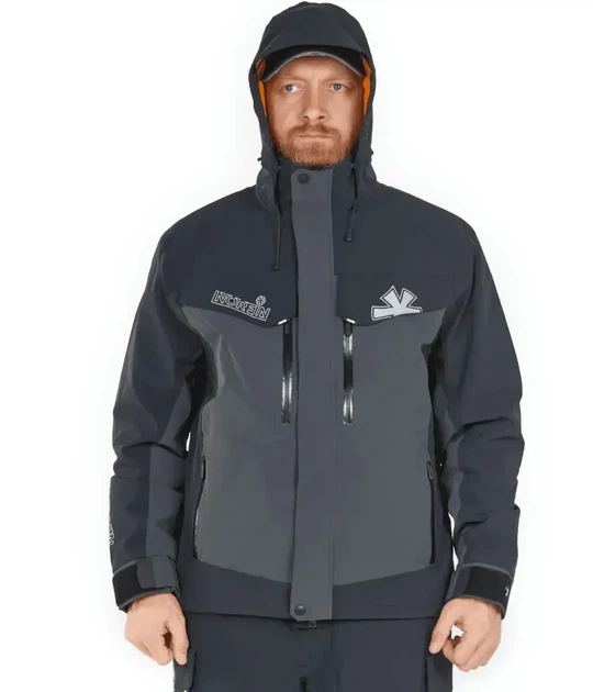 Костюм демісезон. мембран.з утеплювачем Norfin REBEL PRO PANTS GRAY 2000мм Dermizax / L (203021) 596/586003-L - изображение 14