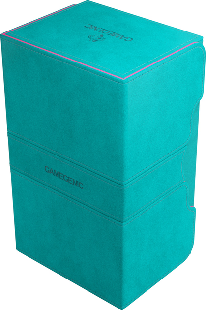 Коробка для карт Gamegenic: Stronghold 200+ XL Convertible - Teal/Pink (4251715417904) - зображення 1