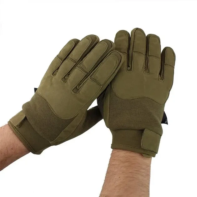Перчатки тактические зимние с мембраной Mil-tec 12520801 Олива Gloves Winter Thinsulate - 2XL - изображение 5