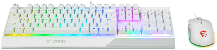 Комплект MSI Vigor GK30 COMBO WHITE UA (S11-04UA302-CLA) - зображення 3