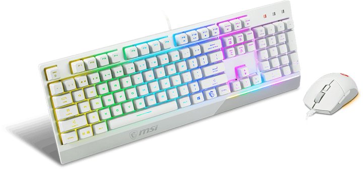Комплект MSI Vigor GK30 COMBO WHITE UA (S11-04UA302-CLA) - зображення 4