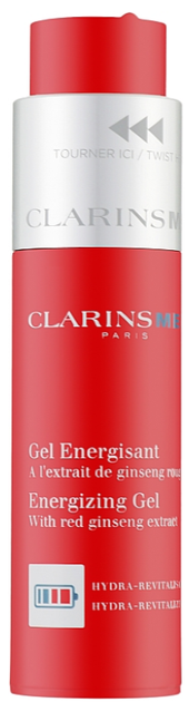 Гель для обличчя Clarins Men Energizing Gel 50 мл (3666057308024) - зображення 1