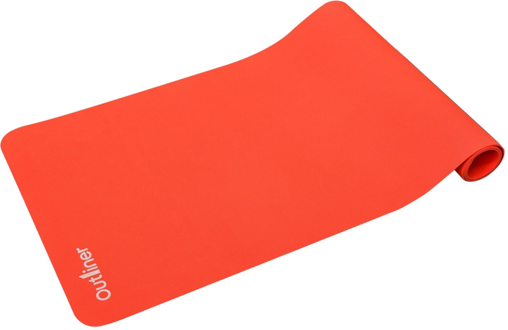 Килимок для йоги Outliner 173 x 61 x 0.4 см Orange (4772013268987) - зображення 2