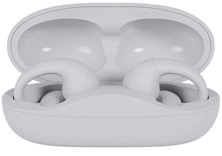 Słuchawki Happy Plugs Clip Wireless White (7319922326260) - obraz 1