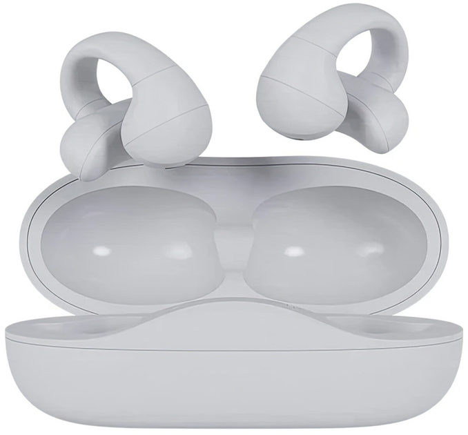 Słuchawki Happy Plugs Clip Wireless White (7319922326260) - obraz 2