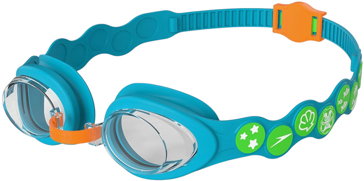 Okulary pływackie Speedo Sea Squad Spot 08-382-14641 Niebiesko-zielone (5059937275642) - obraz 1