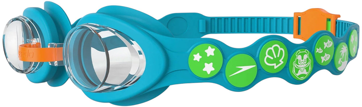 Okulary pływackie Speedo Sea Squad Spot 08-382-14641 Niebiesko-zielone (5059937275642) - obraz 2