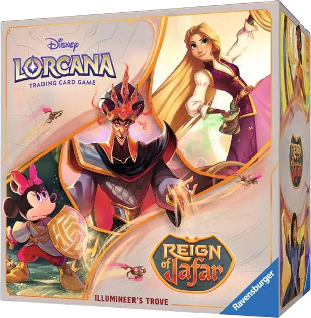 Набір карток Ravensburger Disney Lorcana Правління Джафара Set 8 Illumineer's Trove Pack Set (4050368985101) - зображення 1