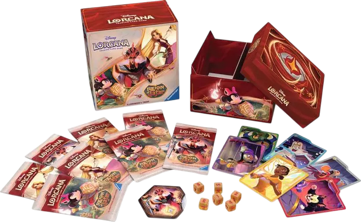 Набір карток Ravensburger Disney Lorcana Правління Джафара Set 8 Illumineer's Trove Pack Set (4050368985101) - зображення 2