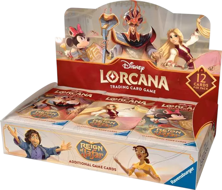 Набір карток Ravensburger Disney Lorcana Booster Box Правління Джафара Set 8 24 шт. (4050368985583) - зображення 1