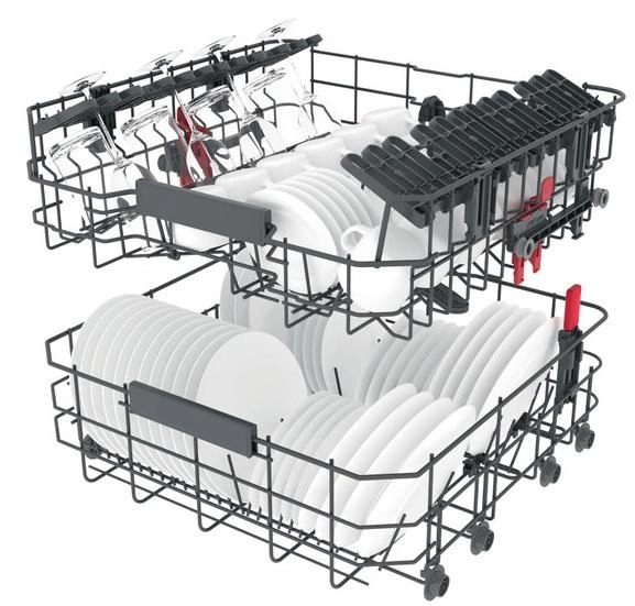 Посудомийна машина Whirlpool WIC 3C34 PFE S (вбудована, 60см) - изображение 8