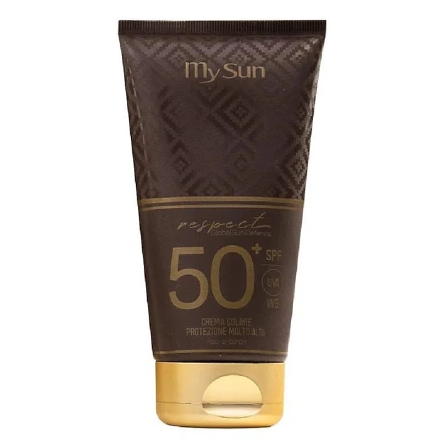 MySun Сонцезахисний крем для обличчя і тіла SPF50 Respect Global Sun Defense, 150 мл - Фото 1 MySun Сонцезахисний крем для обличчя і тіла SPF50 Respect Global Sun Defense, 150 мл - зображення 1