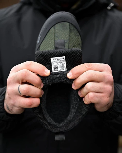 Мужские зимние ботинки The North Face Gore-tex 43р хаки (93912
