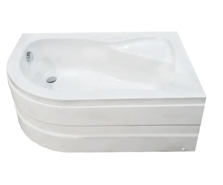 Поддон для душа акриловый Shower R FERISYA SW-6282 120х80х45 см глубокий асимметричный (C15202) - изображение 3