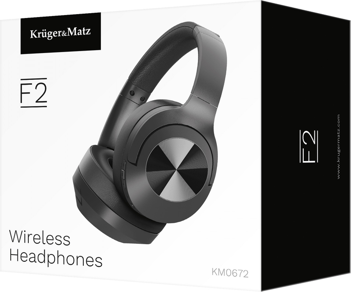 Słuchawki Kruger&Matz F2 Black (5901890097987) - obraz 7