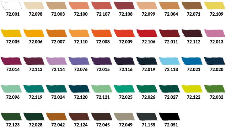 Zestaw farb Vallejo z 3 pędzelkami i figurką 72.183 - Color BSL System - Paint Set (48x18 ml) (8429551721837) - obraz 2