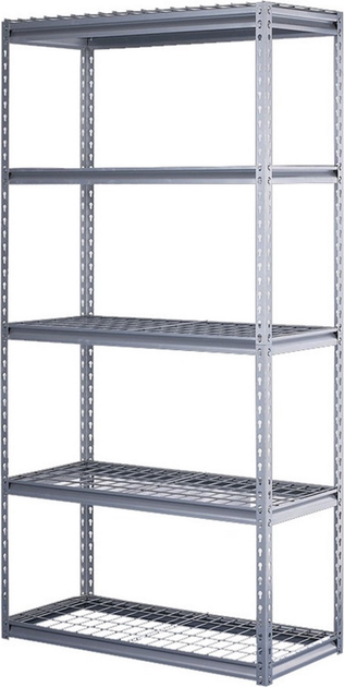 Regał magazynowy Haushalt HS5/WIRE 91.4 x 40.6 x 183 cm (000051336132) - obraz 2