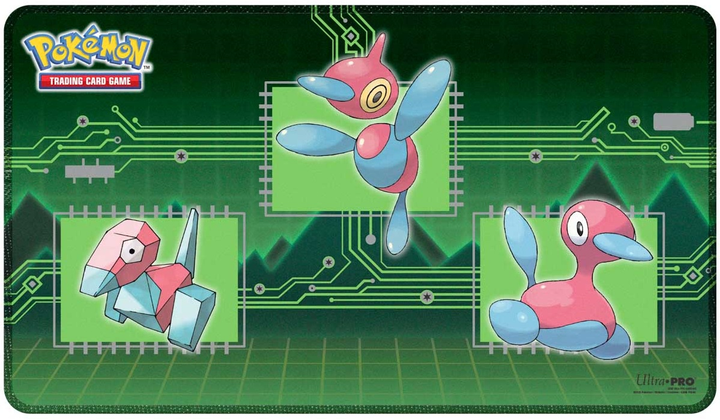 Ігровий килимок Ultra Pro Stitched Playmat Pokemon Evolutions Porygon (74427164799) - зображення 1