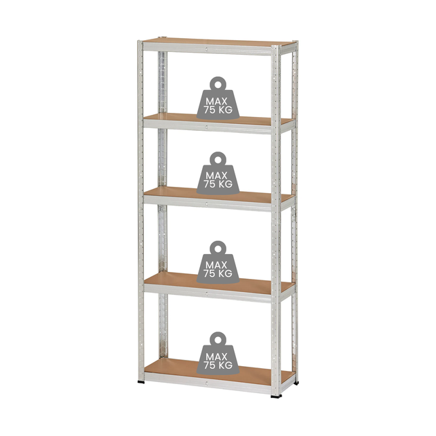 Regał magazynowy 4IQ Group 172 x 75 x 30 cm (000101169203) - obraz 2