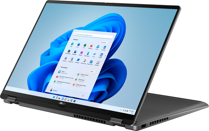 Ноутбук ASUS VivoBook 16 Flip TP3607SA-RJ033W (90NB1511-M001U0) Matte Gray - зображення 6