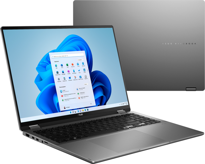 Ноутбук ASUS VivoBook 16 Flip TP3607SA-RJ033W (90NB1511-M001U0) Matte Gray - зображення 11