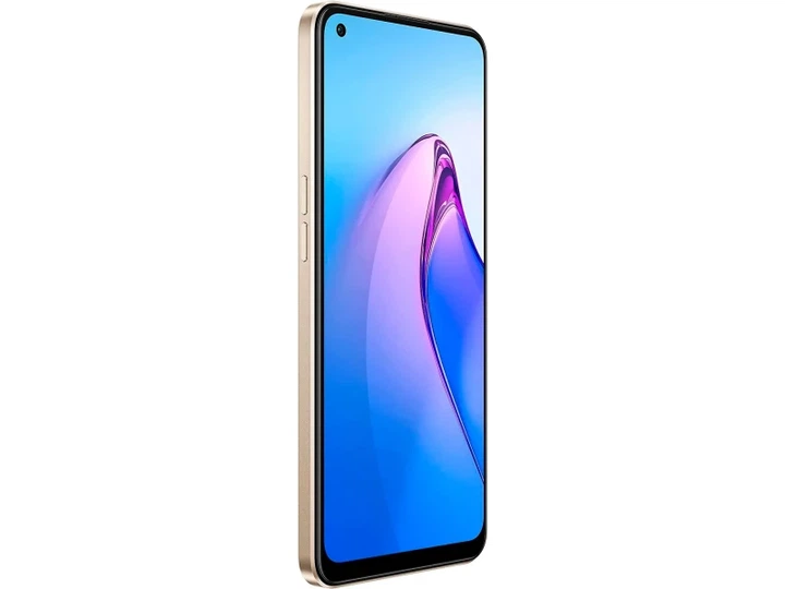 Смартфон OPPO Reno8 5G 8/256GB Shimmer Gold - изображение 2