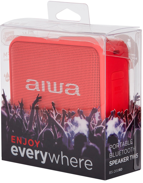 Портативна колонка Aiwa BS-200 6W Red (BS-200RD) - зображення 4