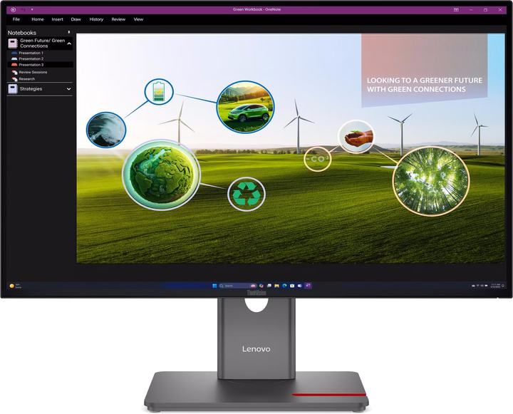 Monitor 27" Lenovo ThinkVision P27q-40 (64A7GAT6EU) - obraz 1