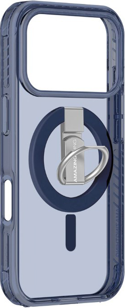 Etui AMAZINGTHING Titan Pro Grip Ring Set na iPhone 17 Pro Max Deep Blue (4896238100317) - obraz 6