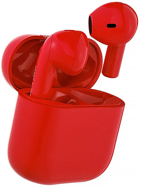 Słuchawki Happy Plugs Joy Wireless Red (7350116012873) - obraz 2
