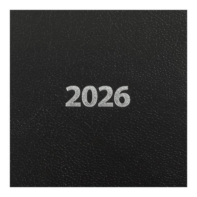 Ежедневник датированный 2026 Buromax Strong А5 из бумвинила 336 страниц черный (BM.2129-01) - изображение 3