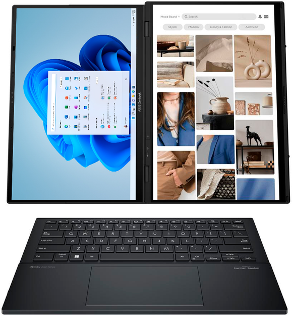 Ноутбук ASUS Zenbook Duo (2025) UX8406CA-PZ009W (90NB14X1-M00820) Inkwell Gray - зображення 9