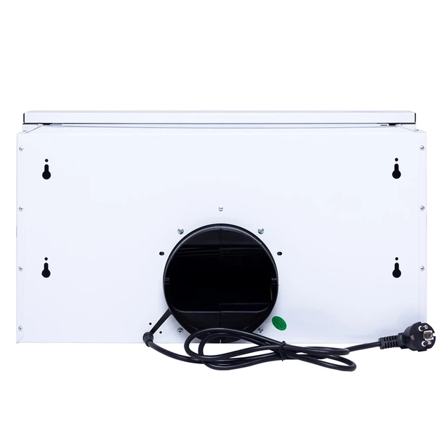 Кухонная вытяжка Minola HTL 6215 WH 700 LED, белая телескопическая встраиваемая в шкаф вытяжка на кухню, 59,5 см - изображение 3