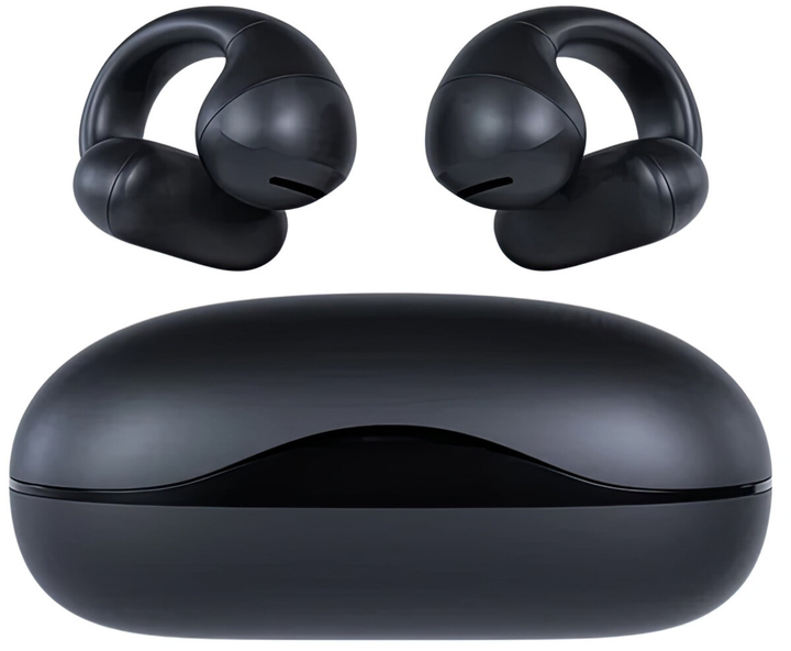 Słuchawki Happy Plugs Clip Wireless Black (7319922326253) - obraz 3