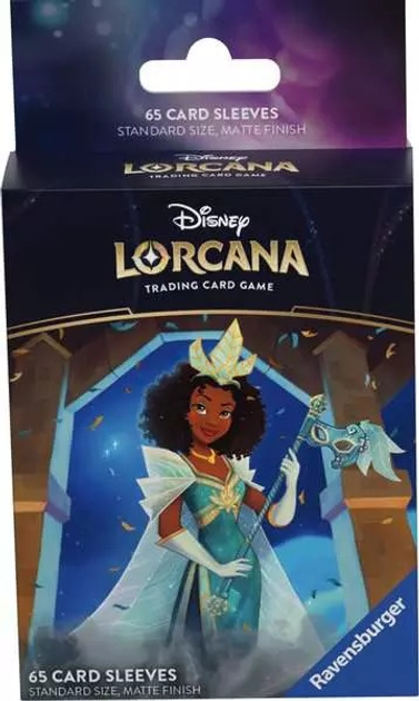 Koszulki na karty Ravensburger Disney Lorcana Shimmering Skies S05 Tiana 65 szt. (4050368984036) - obraz 1