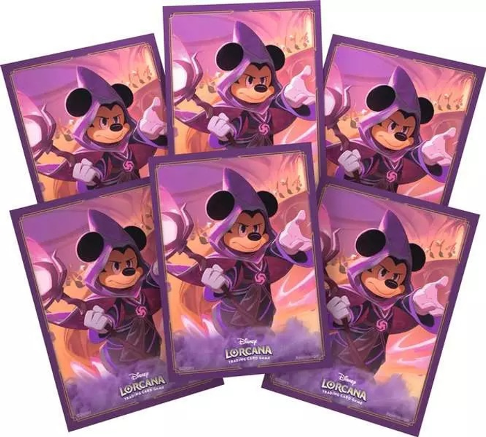 Захисні карткові протектори Ravensburger Disney Lorcana Правління Джафара S08 Міккі Маус 65 шт. (4050368985309) - зображення 2