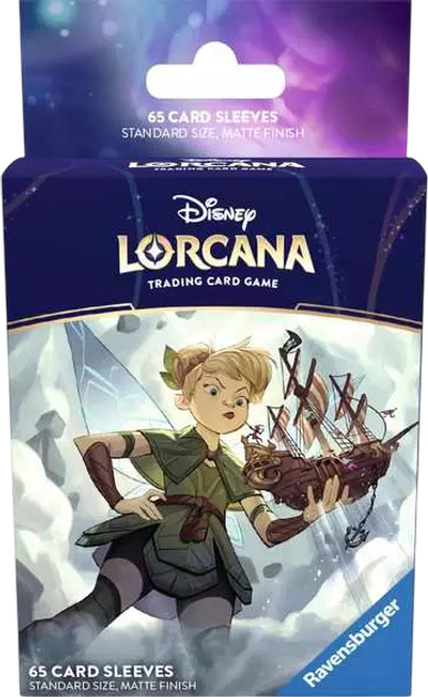Захисні карткові протектори Ravensburger Disney Lorcana Правління Джафара S08 Дінь-Дінь 65 шт. (4050368985323) - зображення 1
