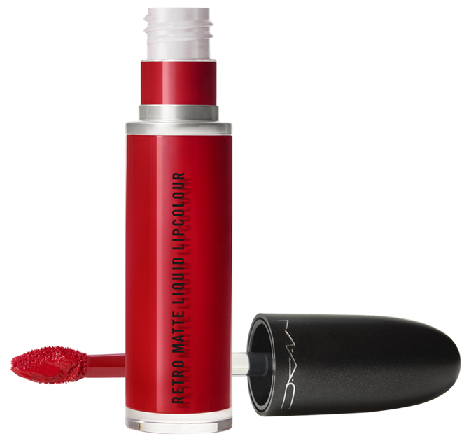 Помада для губ M.A.C Retro Matte Liquid Lipcolour Ruby Phew! матова 5 мл (773602625758) - зображення 1