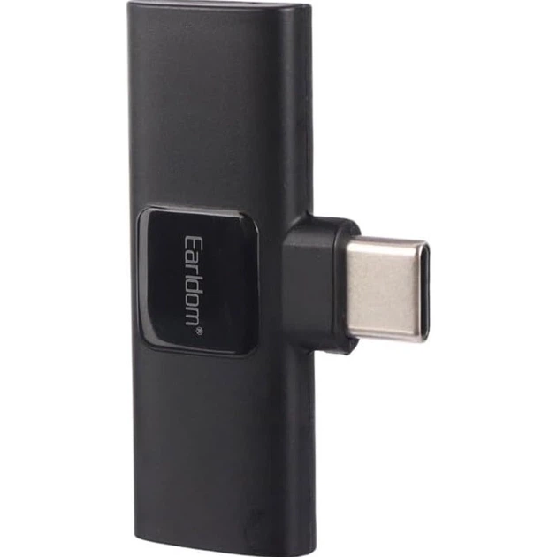 Микрофонная радиосистема Earldom ET-MC10C USB-C Black [136100] - изображение 2