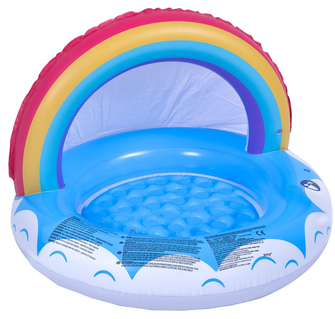 Mini basenik pompowany dla najmłodszych SunClub Tęcza (6920388662079) - obraz 1